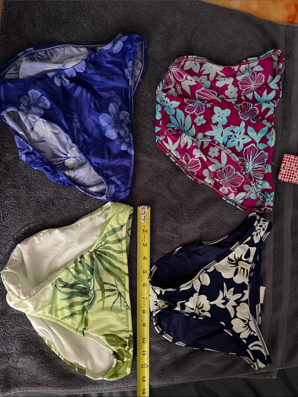 women’s Floral Bikini Bottoms - Assorted Colors